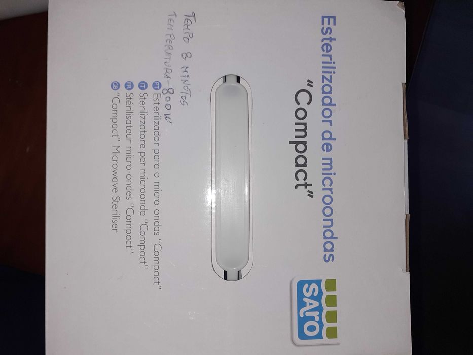 Esterrlizador de biberões em estado novo