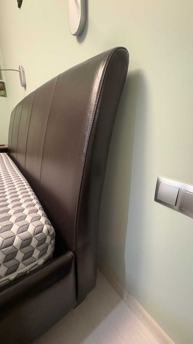 Łóżko + stelaż + materac  Janpol 160x200