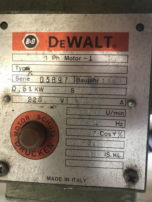 Piła taśmowa Dewalt tasmowka 230v Szczytno
