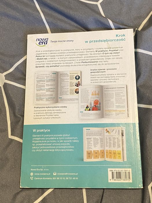 Podręcznik “Krok w przedsiębiorczość”