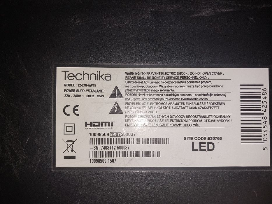 Телевізор на запчасті 32