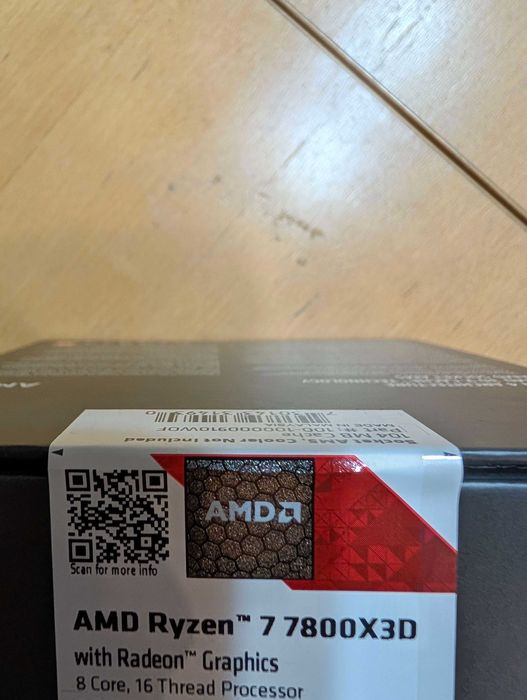 Procesor AMD Ryzen 7 7800X3D 4,2 GHz AM5 BOX GWARANCJA DO 04.2027