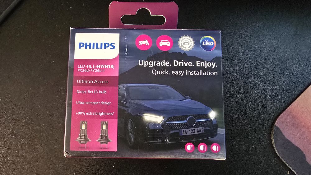 Komplet żarówek LED Philips Ultinon Access H7/H18 12V