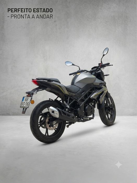 Benelli BN 125 (2022) – Apenas 3.100 km! Como Nova (Único Dono)