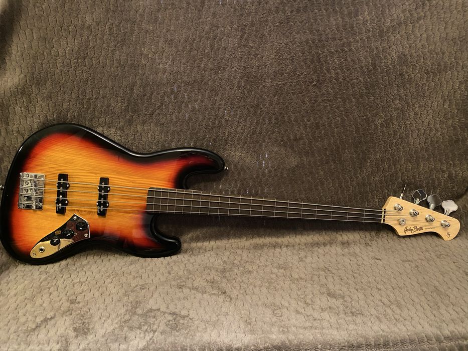 Harley Benton JB-40 FL bas bezprogowy fretless