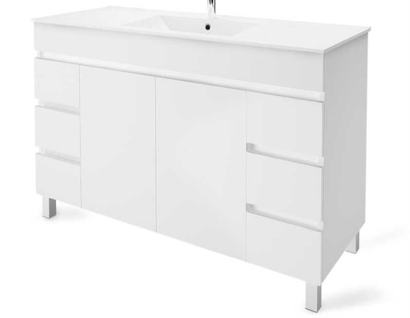 móvel de casa de banho Zeus 120x45 com lavatorio