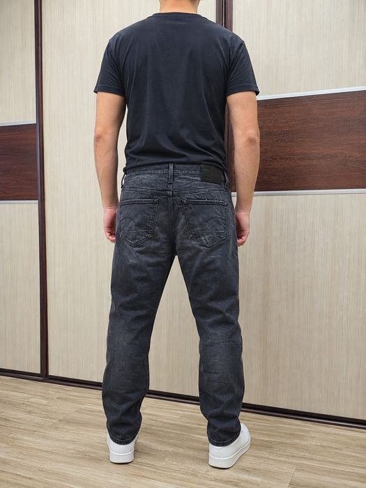 Męskie spodnie jeansowe G-Star Raw W36 czarne size L XL