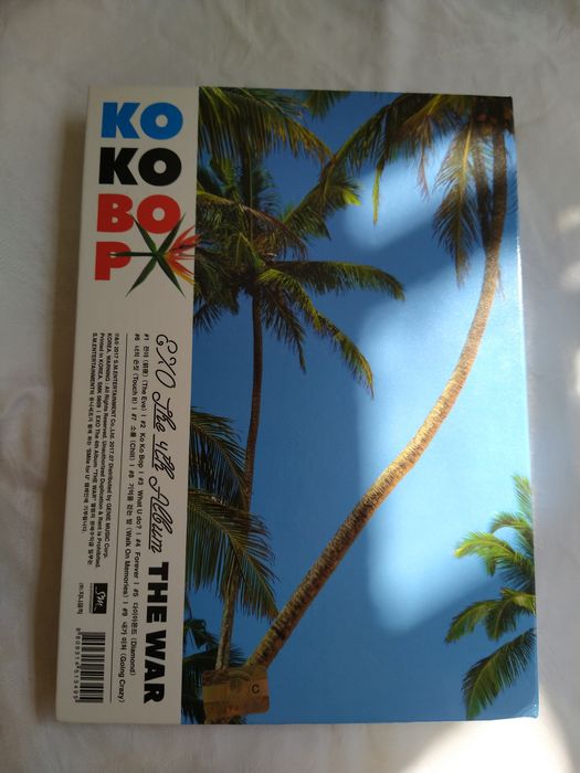 The War 4th Album Regular B Ver. (EXO) KPOP - c/Photocard do Suho