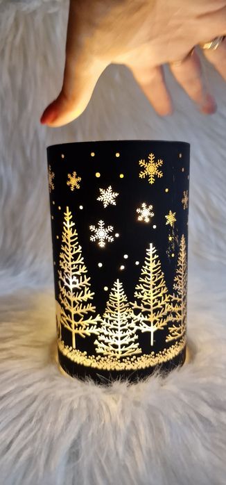 lampion świąteczny Led CHRISTMAS TREE DEER 14 cm
Lampion szklany na ba