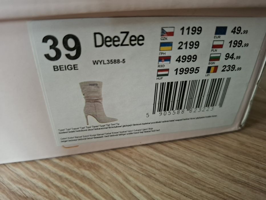 Botki r. 39 nowe CCC