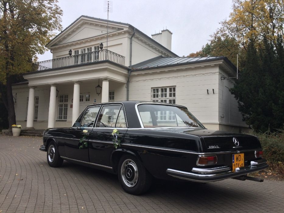 Zabytkowy Mercedes W108 do ślubu lub sesji foto / video