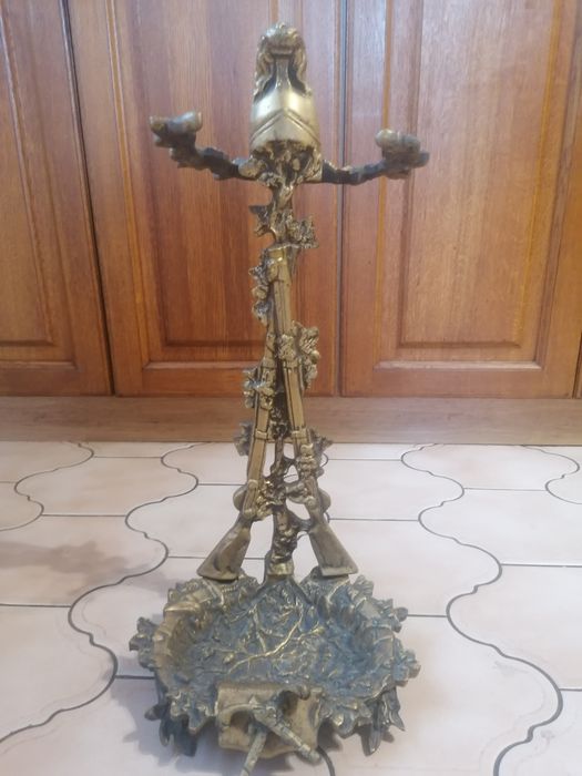 Mosiężne akcesoria do kominka