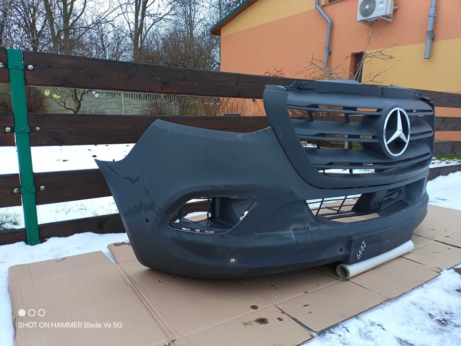 Zderzak przedni Mercedes Sprinter 2017-> W907 W910 pdc halogeny nr4777