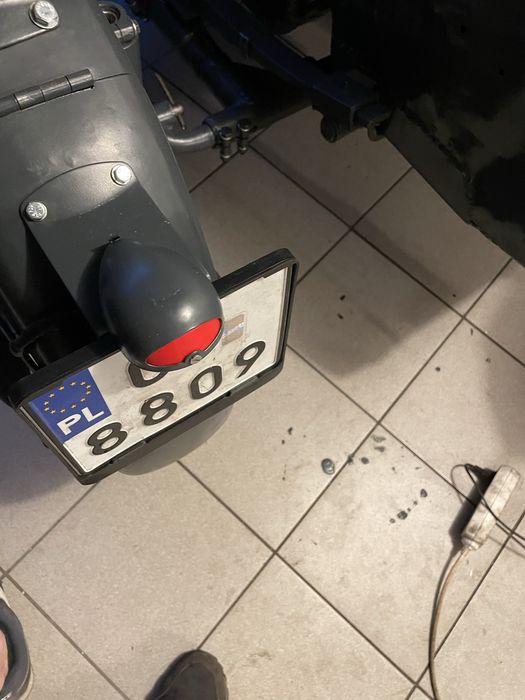 M72 R71 WH z wozkiem po remoncie zarejestrowany biala tablica