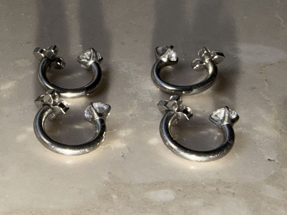 Unisex kolczyk 6 mm piercing 16 G kółko podkówka Tytan