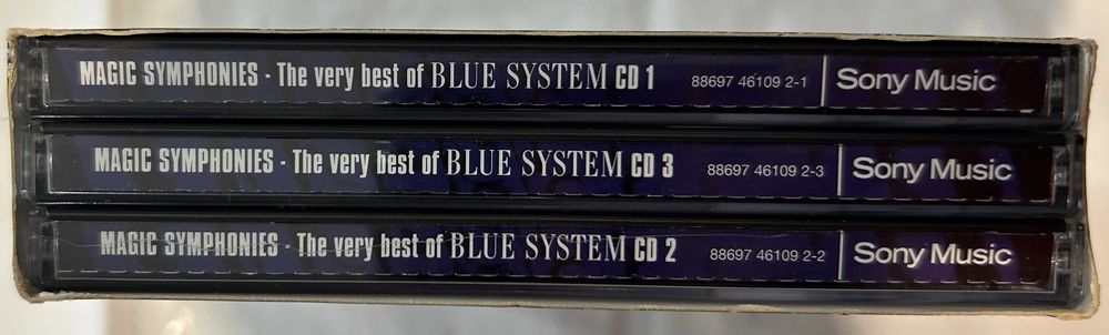 Blue System The Very Best Of Magic Symphonies 3CD Box używana lider Modern Talking