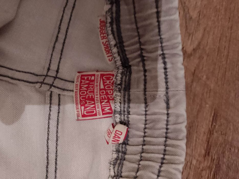 Croop jeansowe bojówki joggersy  32 (L/XL)
