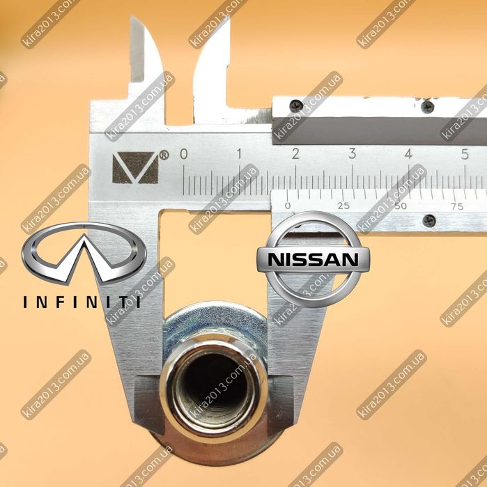Колесные гайки Инфинити Ниссан с плоской шайбой Гайка Nissan с юбкой