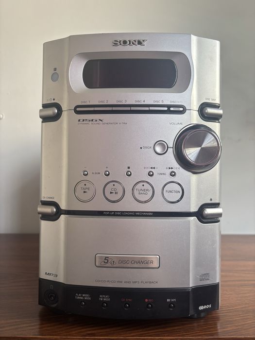Mini wieza Sony CMT-HPX7 zmieniarka plyt kaseta radio