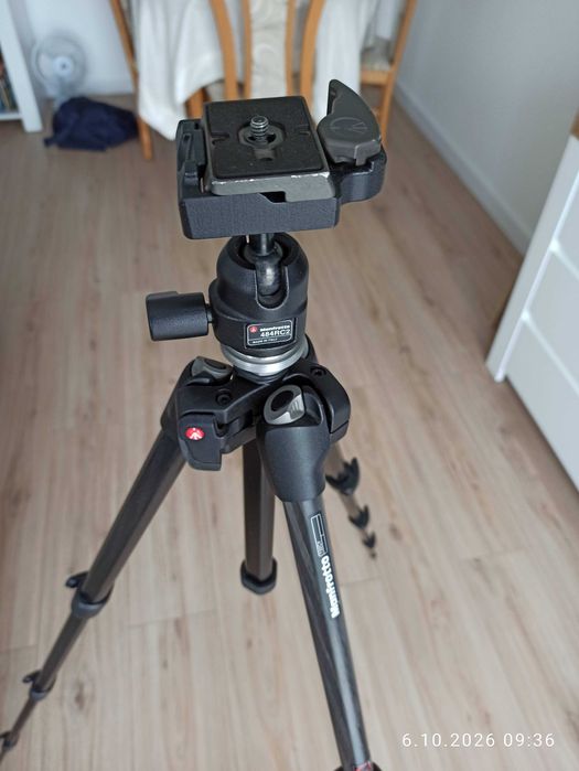 Statyw do aparatu Manfrotto 732CY + głowica 484 RC2