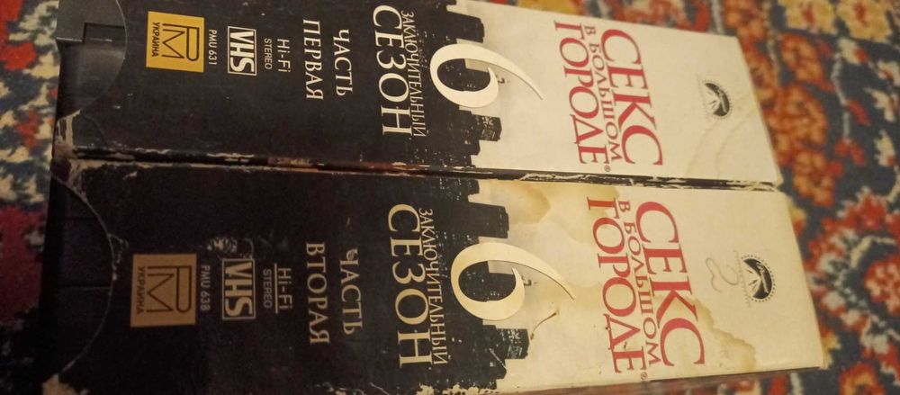 видеокассеты Секс в большом городе 10 шт.