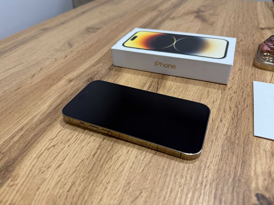 Okazja!!! Iphone 14 Pro - Złoty Super Stan! Gwarancja! Polecam!