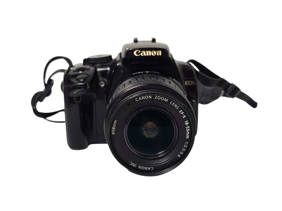 Lustrzanka Canon EOS 400D + EFS 18-55mm + 2 Baterie Ładowarka