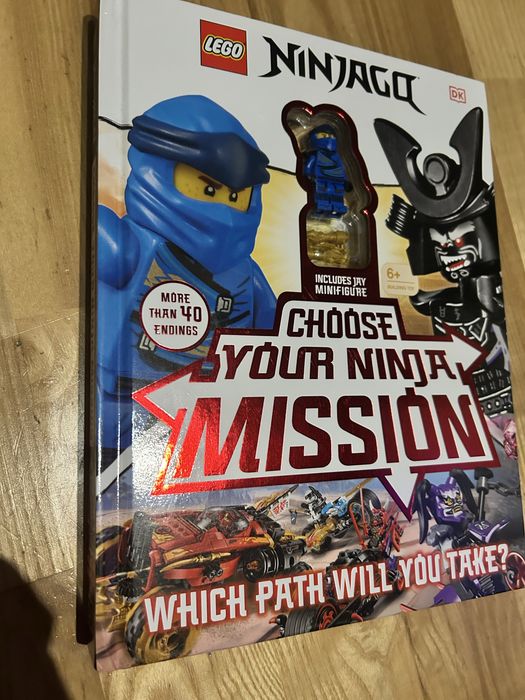 Lego ninjago, ksiazka