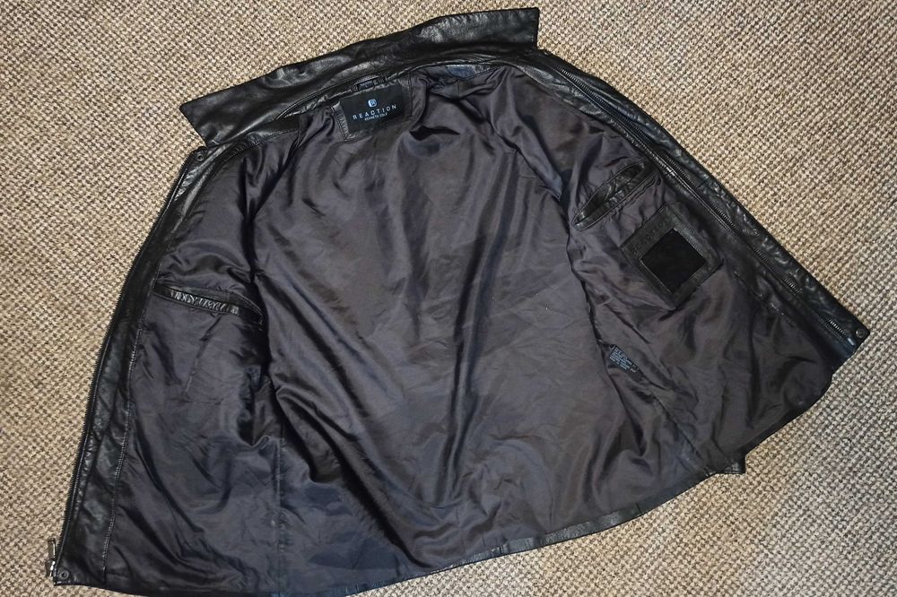 Мужская куртка натуральная кожа. размер xl