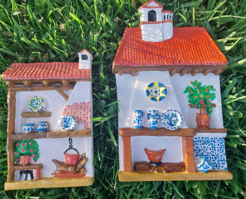 Cozinhas velhas em cerâmica