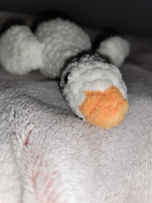 Szydełkowana gęś pipa