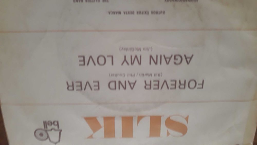Slik - Forever and ever - single vinil - portes incluídos