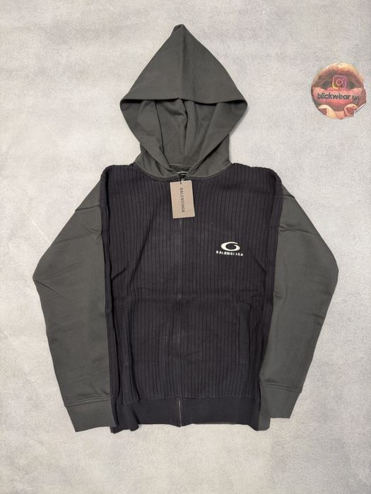 зип худи Balenciaga Infinity logo zip up M L vetements rick owens mais