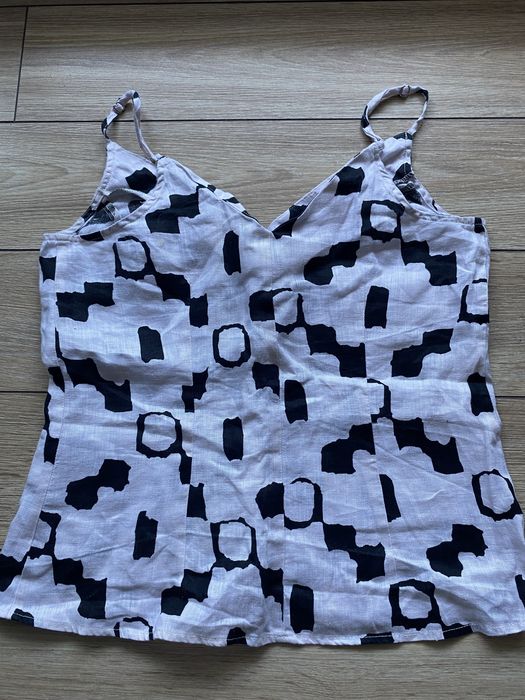 100% lniany top. H&M. Premium.