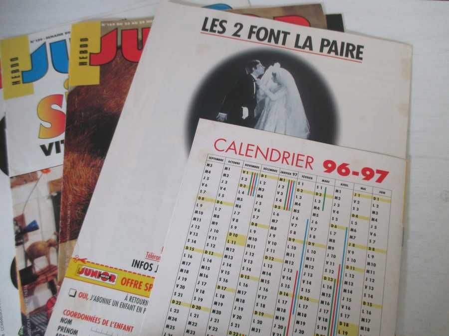 Revistas Francesas Hebdo Junior Infos