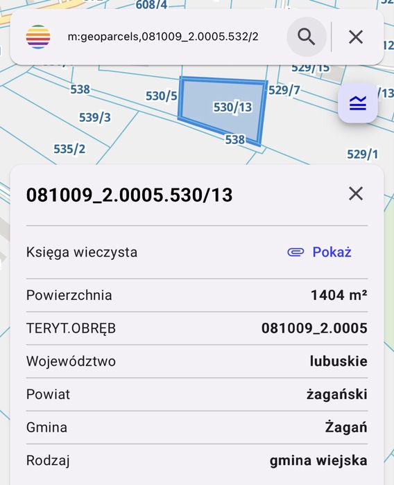 Działka pod lasem z wydanymi warunkami zabudowy