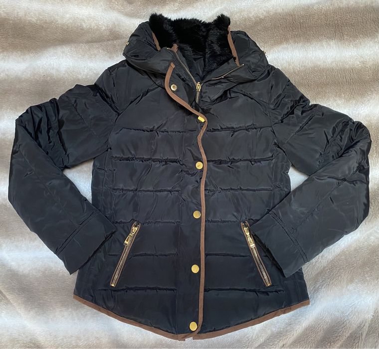 Kurtka damska krótka czarna rozm L