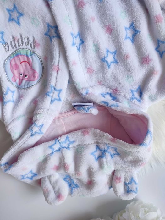 Szlafrok dla dziewczynki Peppa Pig Świnka Peppa 92–98
