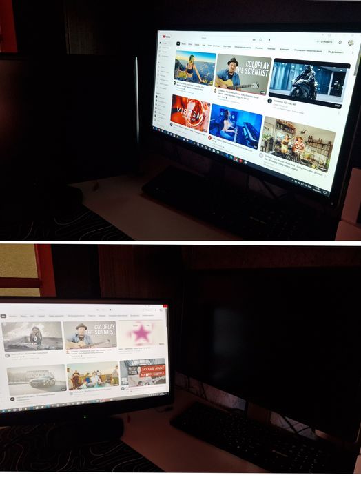 Монітор комп'ютер 22 дюйма відео