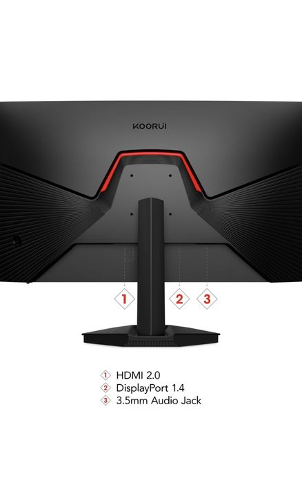 KOORUI Monitor 27 Inches, 240Hz, QHD2560x1440p