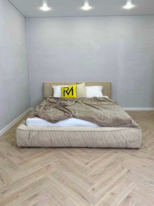 Ліжко м'яке Ресофт 160х200 / Кровать мягкая / Двоспальне ліжко