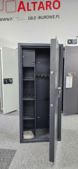 Szafa na BROŃ • Sejf S1 na broń długą, krótką i amunicję • ALTARO 6AS1