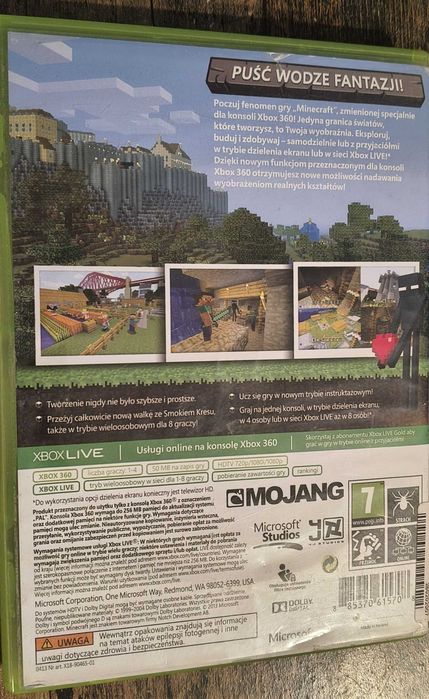Minecraft Xbox 360