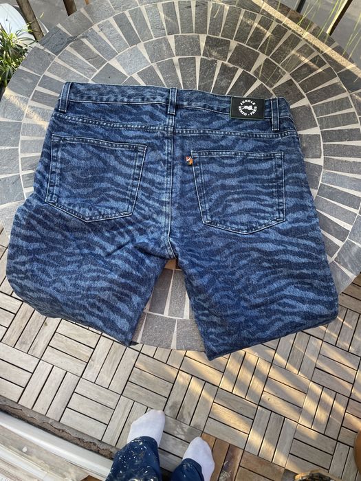 Spodnie jeans tygrys Kenzo H&M rozmiar 32