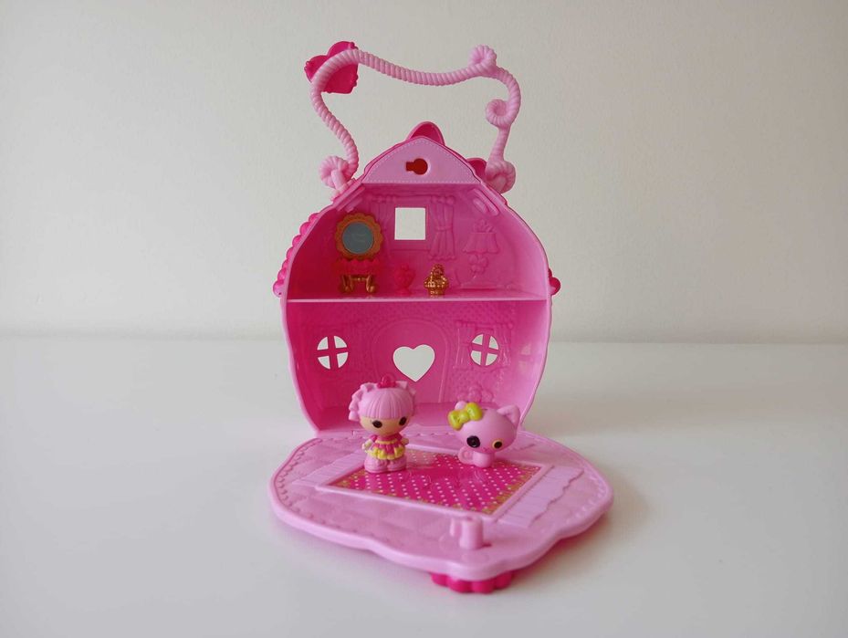 Casa Lalaloopsys com bonecas