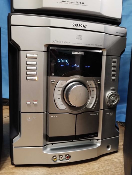 Не использовался Потужний 1000 Вт SONY ( Блютуз - AUX ) муз центр Сони