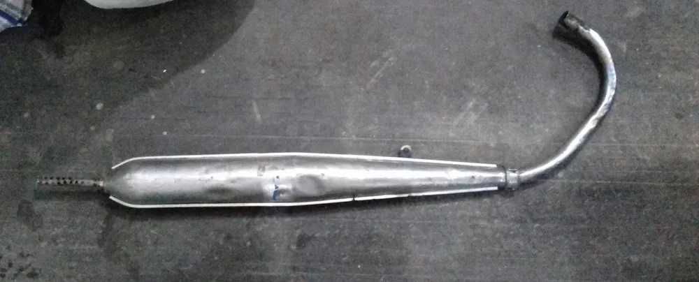 Глушник та краник до веломопеда Рига