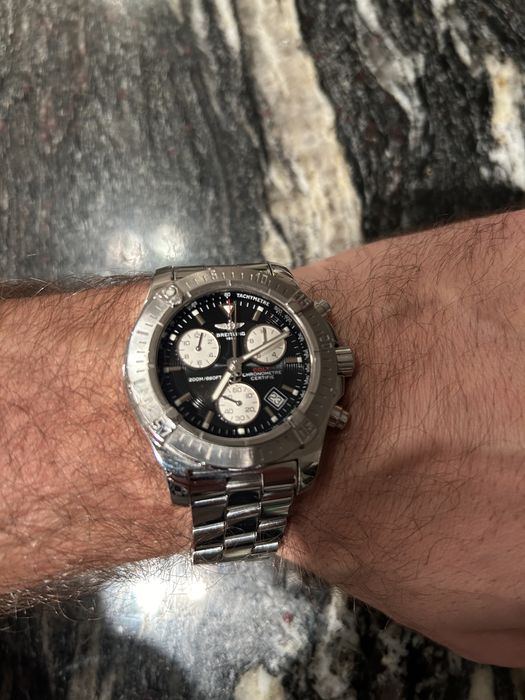Breitling colt chronometre A73380 Omega Longines Ball