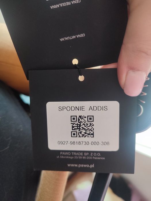 Garnitur męski firmy Pawo