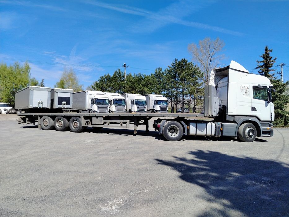 Naczepa SCHMITZ 2004 / odkryta / platforma / 13500 netto